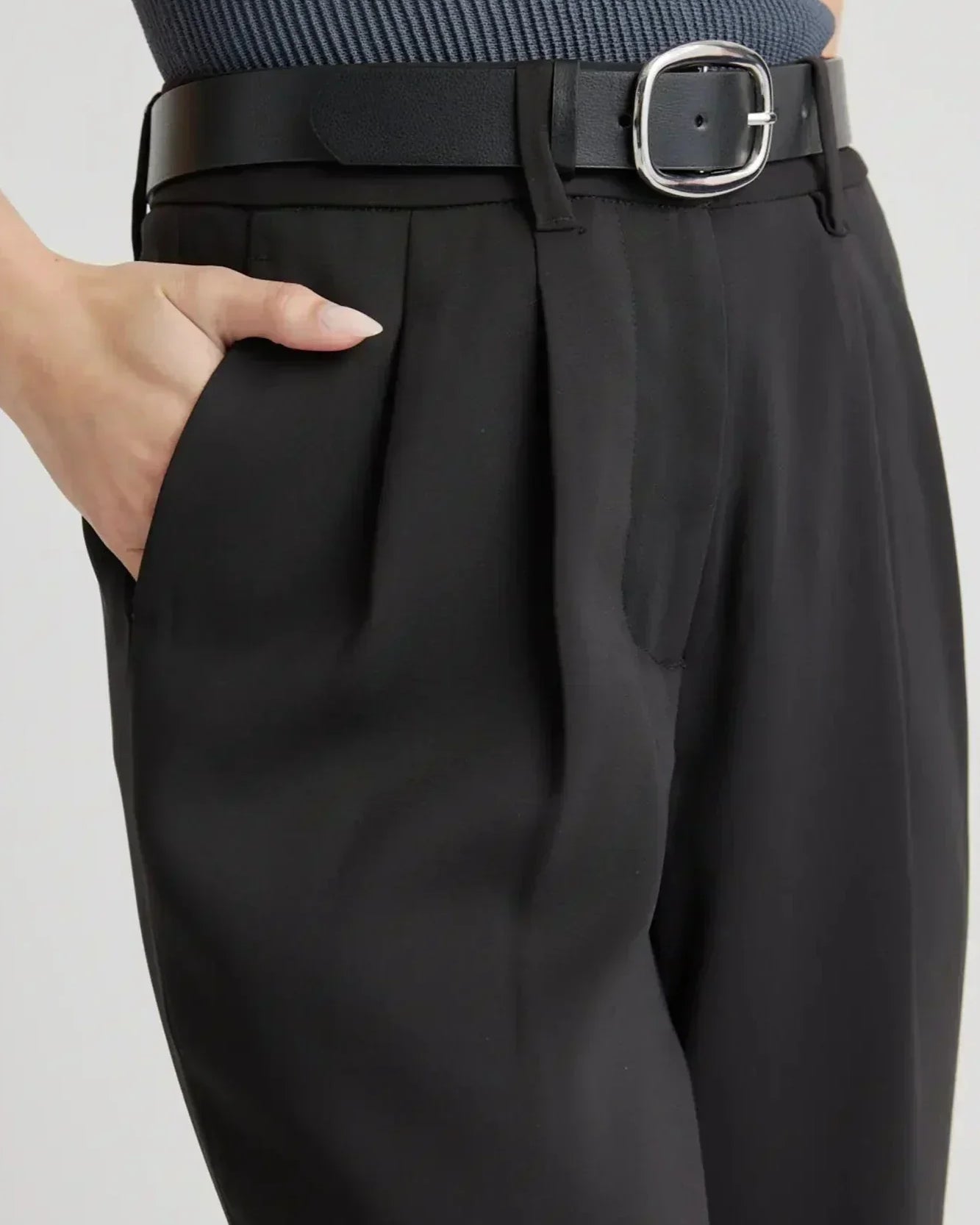 Tinashe Pantalones Tailored de Pierna Ancha