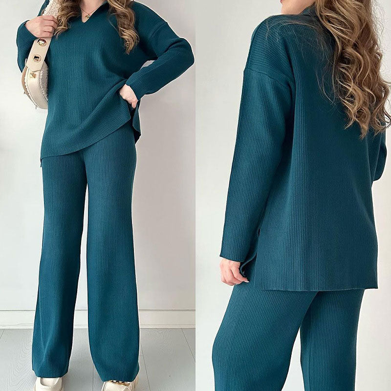 HONORA - Conjunto Casual de Dos Piezas con Estilo Elegante