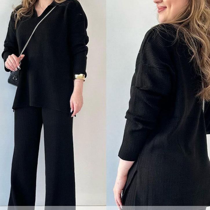 HONORA - Conjunto Casual de Dos Piezas con Estilo Elegante