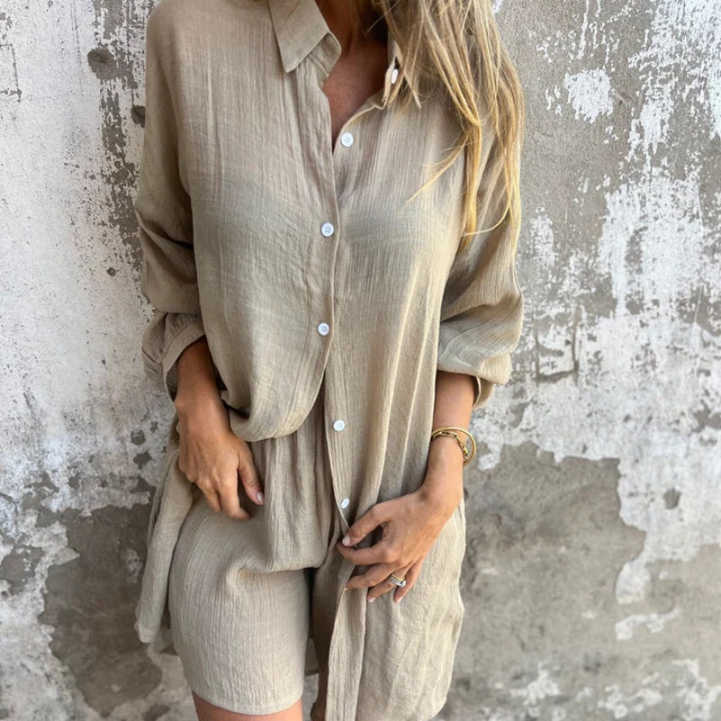 Lyrie - Conjunto de Polo Casual