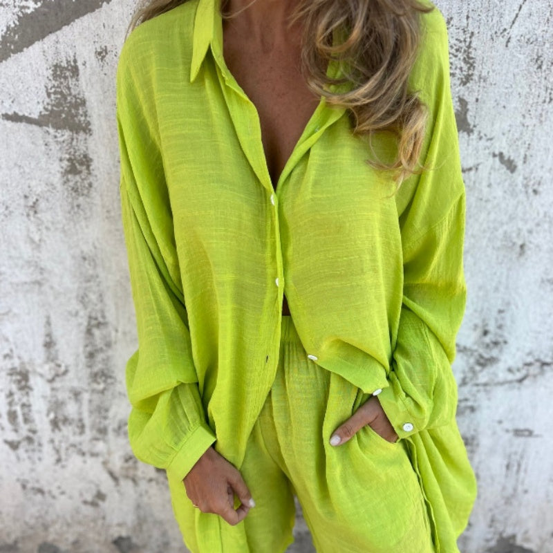 Lyrie - Conjunto de Polo Casual