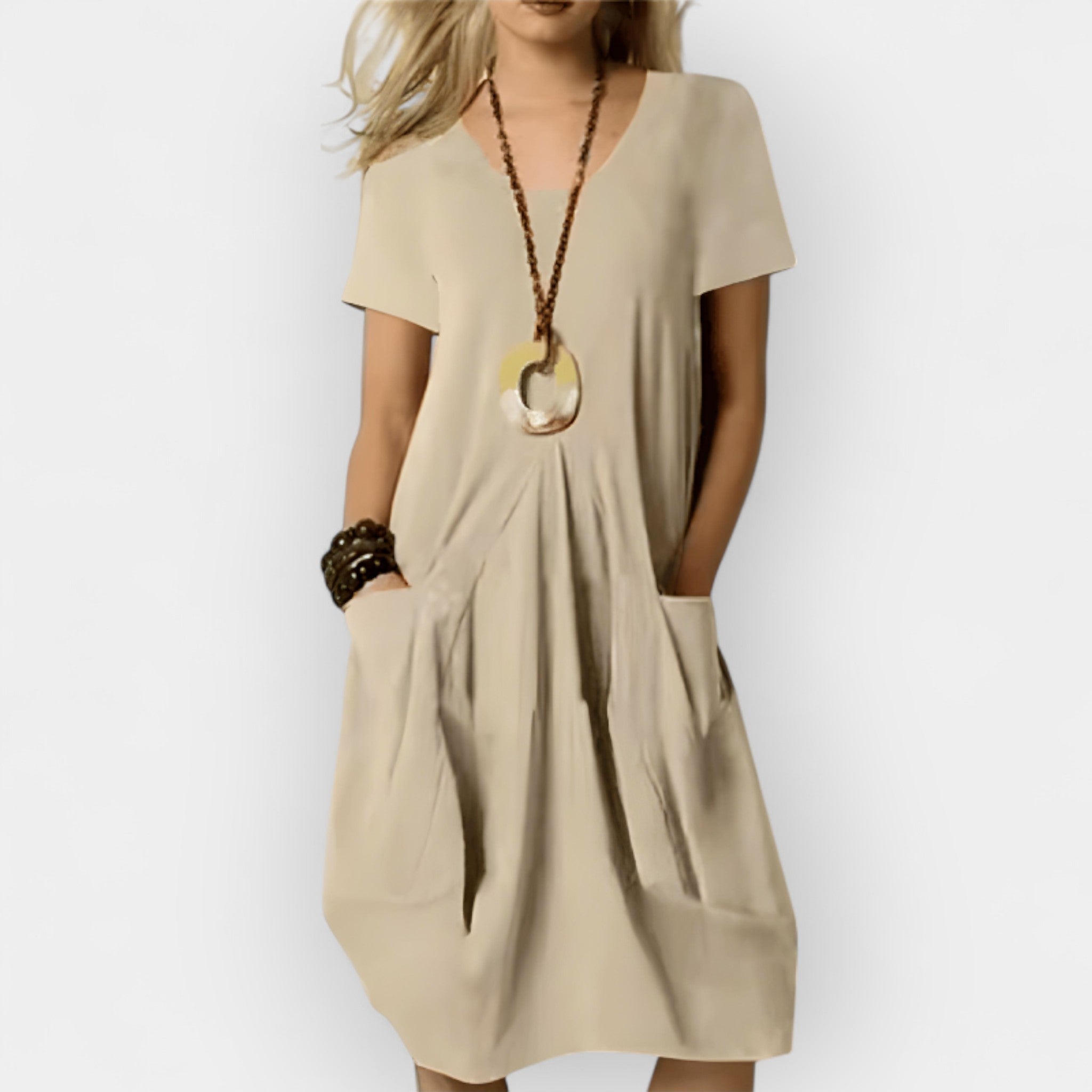 Vestido de Algodón Halagador