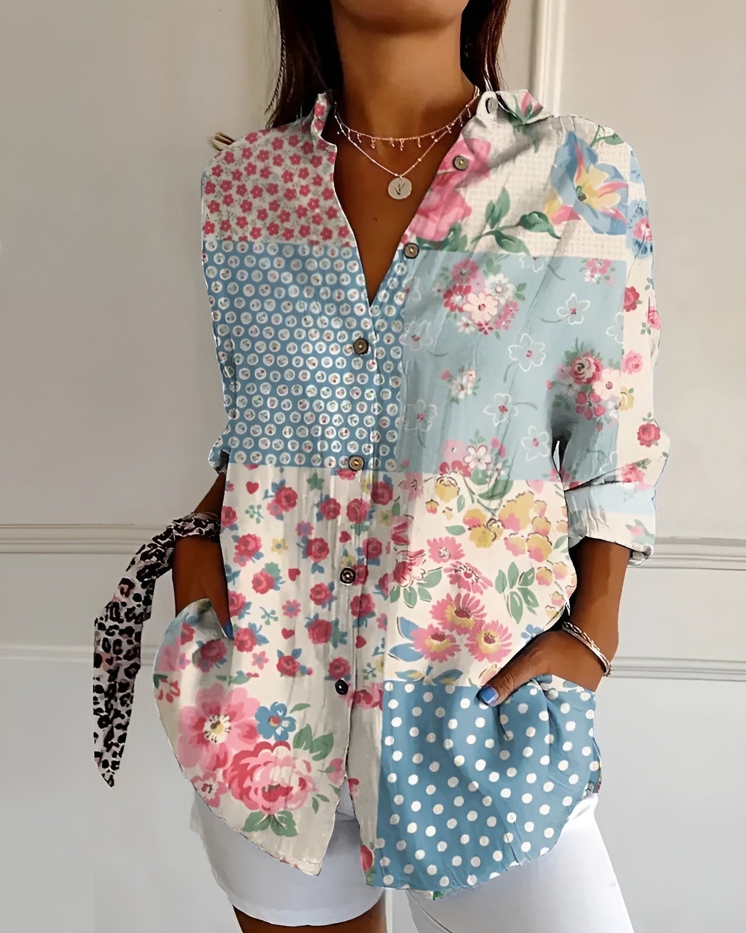 Noelle - Blusa Femenina de Verano