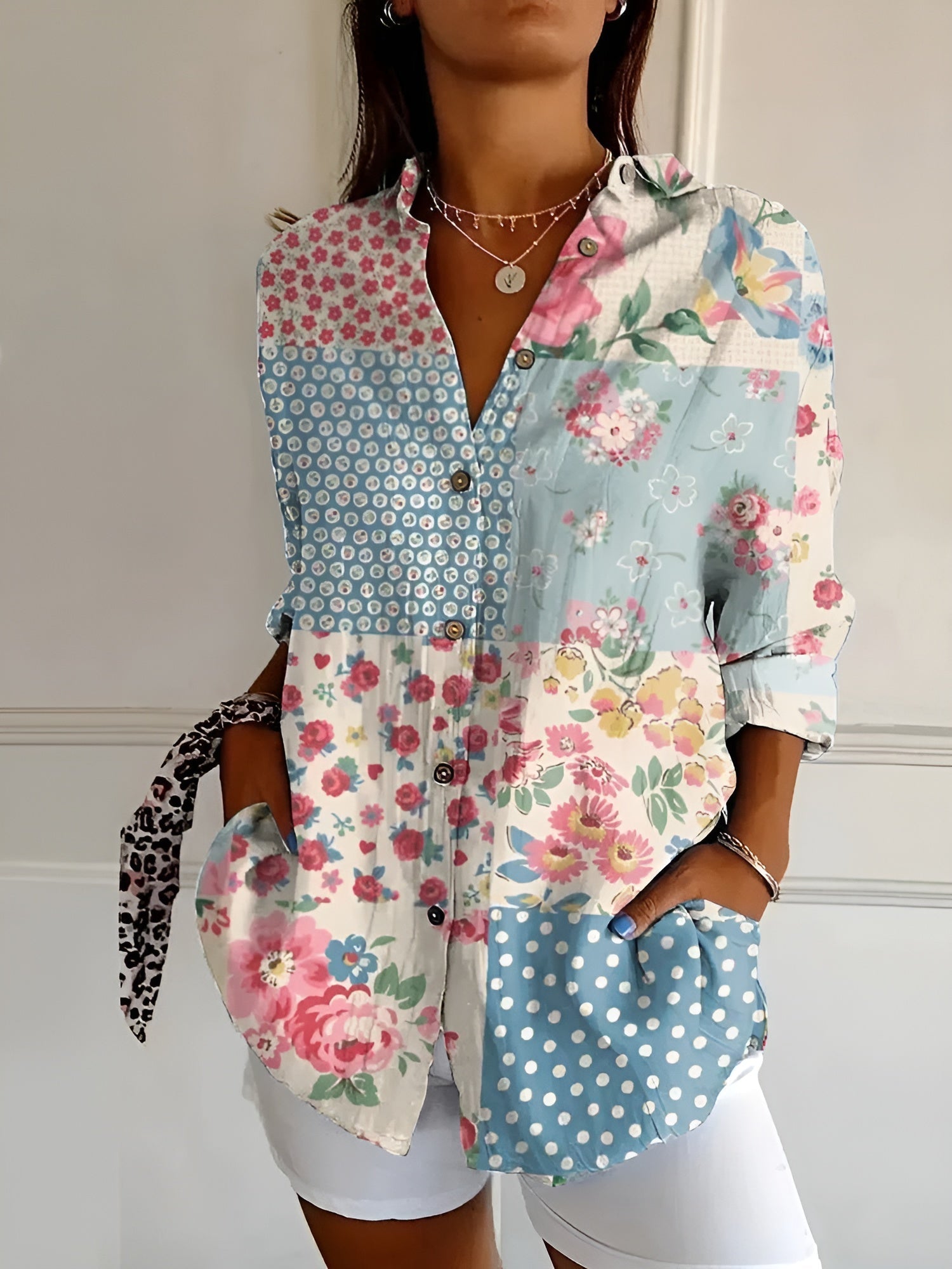 Noelle - Blusa Femenina de Verano