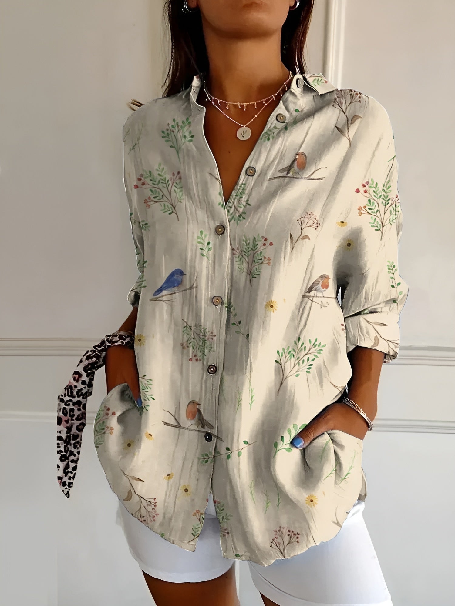 Noelle - Blusa Femenina de Verano