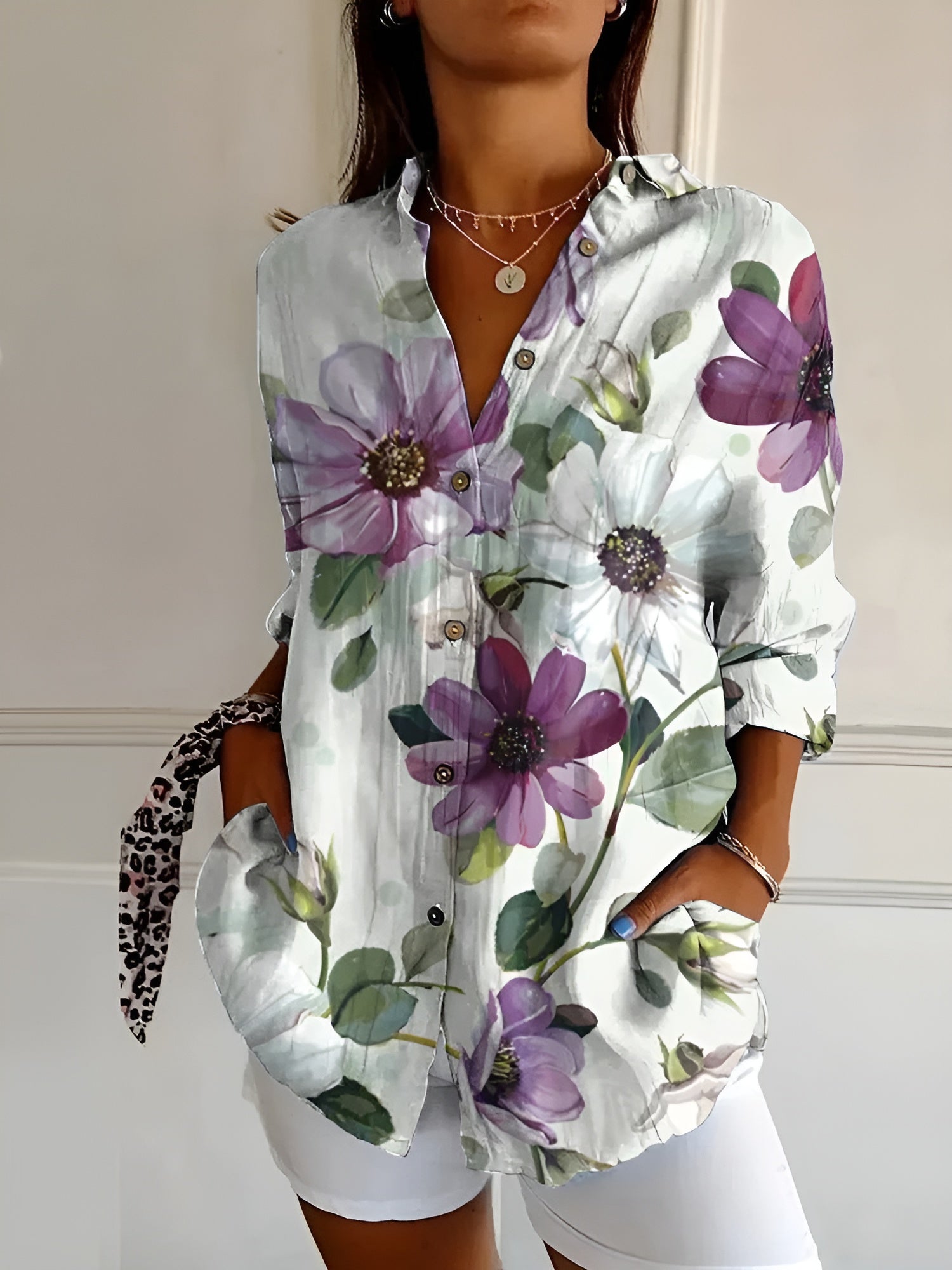 Noelle - Blusa Femenina de Verano