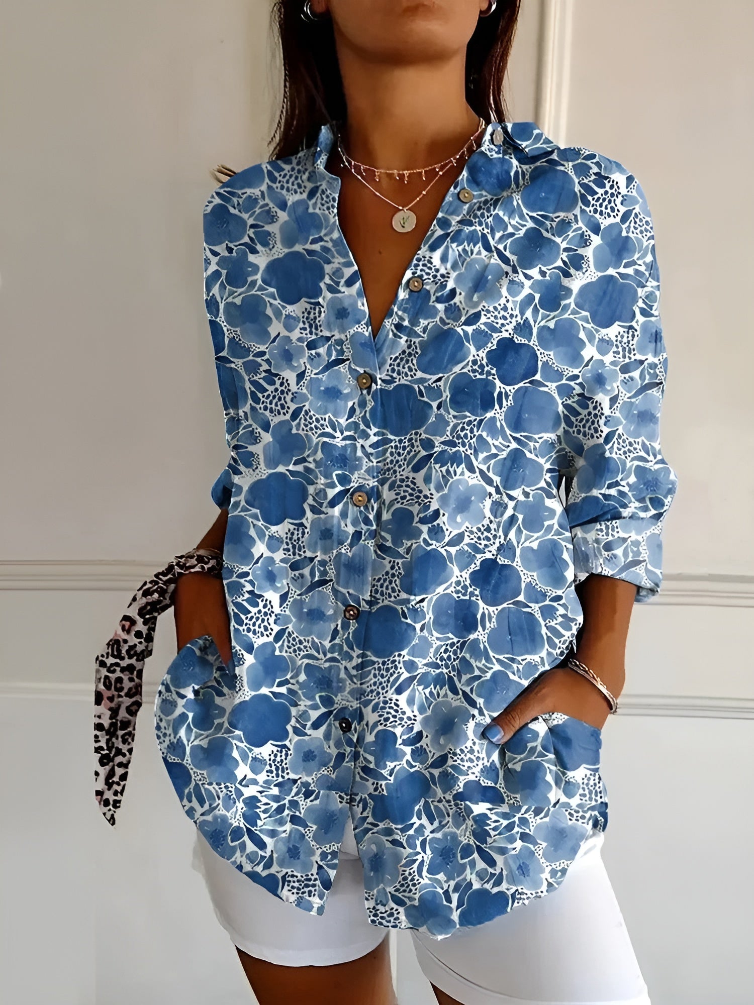 Noelle - Blusa Femenina de Verano