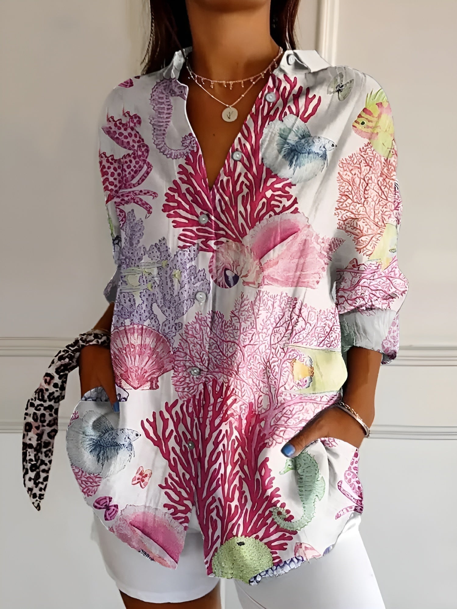 Noelle - Blusa Femenina de Verano