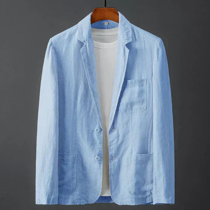 Aiden – Blazer Elegante de Lino Premium