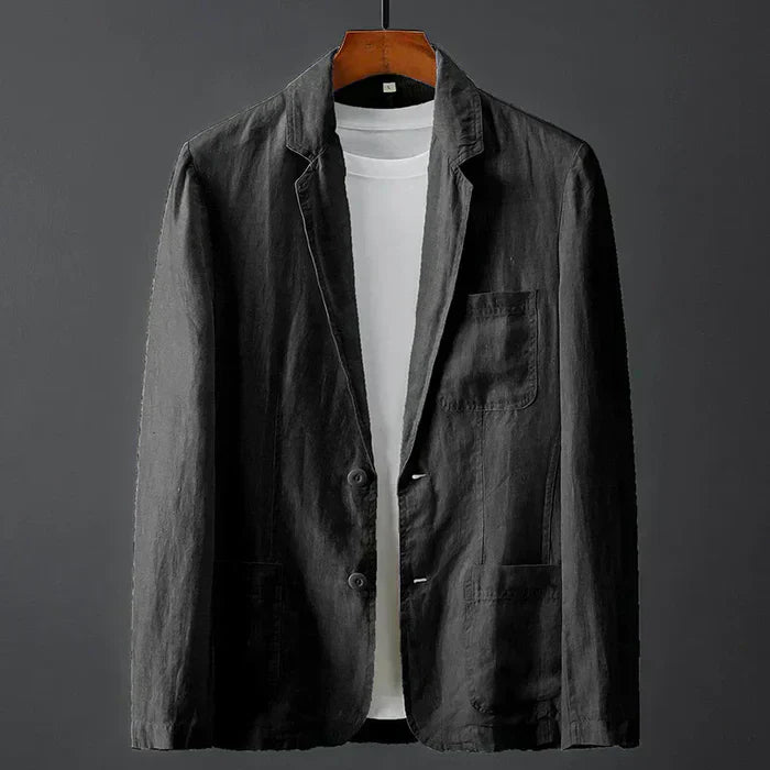 Aiden – Blazer Elegante de Lino Premium