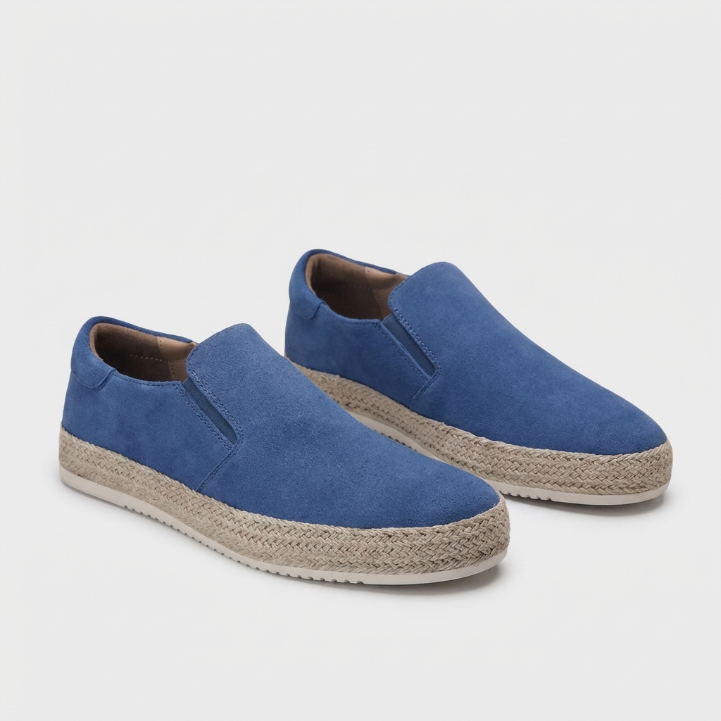 Mocasines de verano de ante